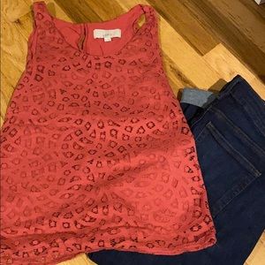 LOFT Lacy Tank - XS - Great Condition